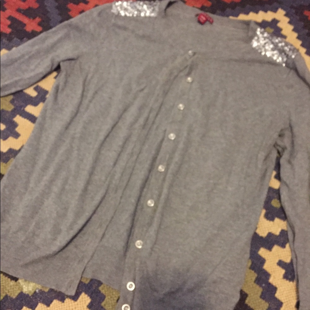 Grey merona cardigan